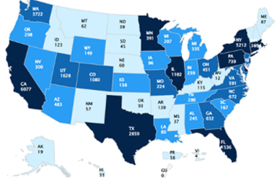 Data: OASB map